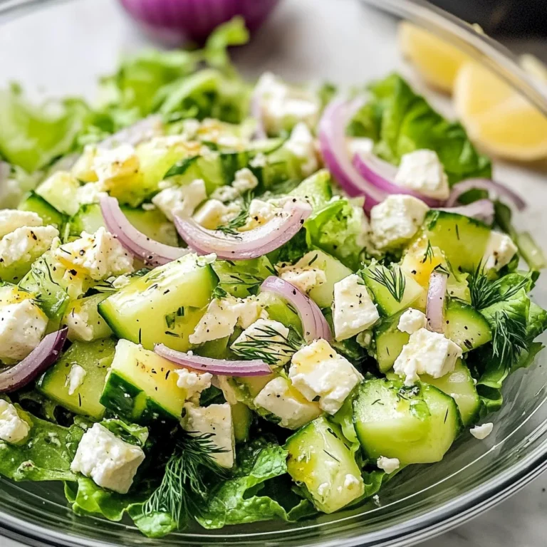Chopped Feta Salad