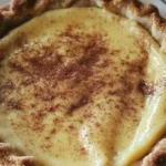 Christmas Eve Cinnamon-Vanilla Custard Pie Recipe