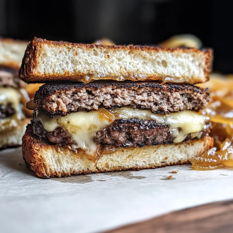 Classic Patty Melt Recipe
