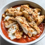 Cottage Cheese Chicken Parm Bowl