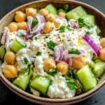 Cottage Cheese and Chickpea Salad: A Refreshing and Protein-Packed Delight