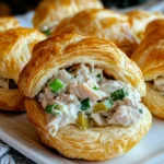 Delicious Chicken Salad in Homemade Puffs