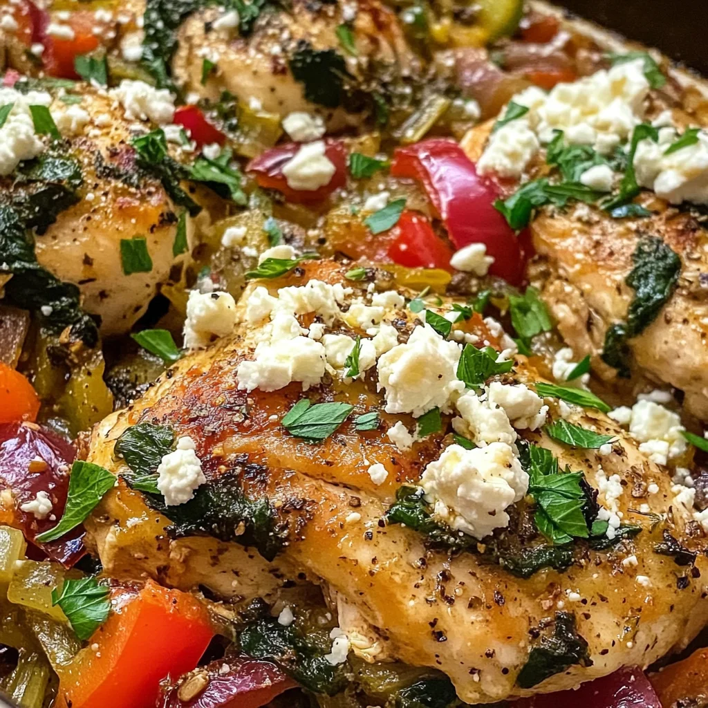 Greek Chicken Casserole