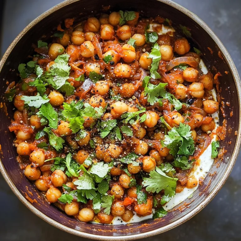 Harissa Chickpeas