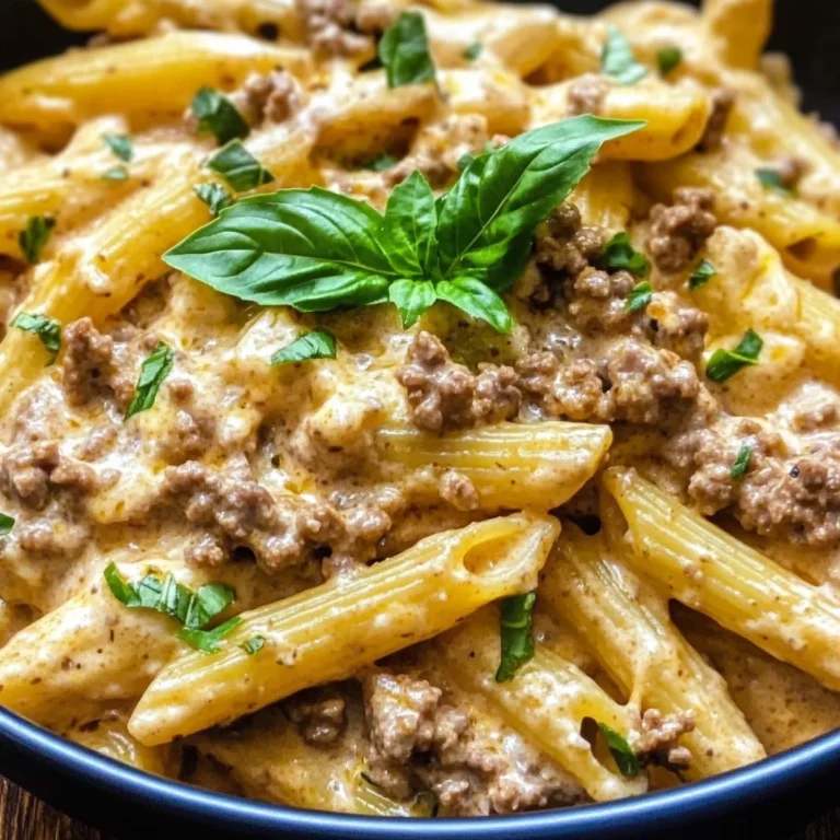 High Protein Creamy Beef Pasta Recipe for Quick Weeknight Dinners