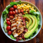 Honey Mustard Chicken Salad With Bacon & Avocado