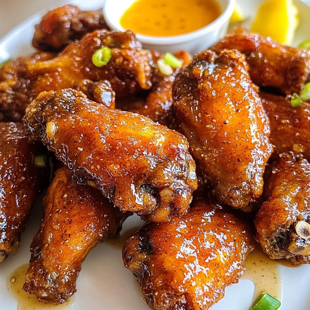 Honey Old Bay Chicken Wings