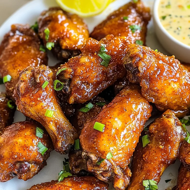 Honey Old Bay Chicken Wings