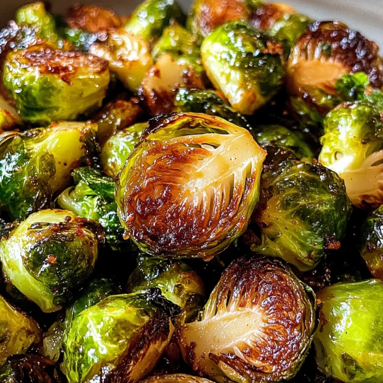 Honey Sriracha Brussel Sprouts