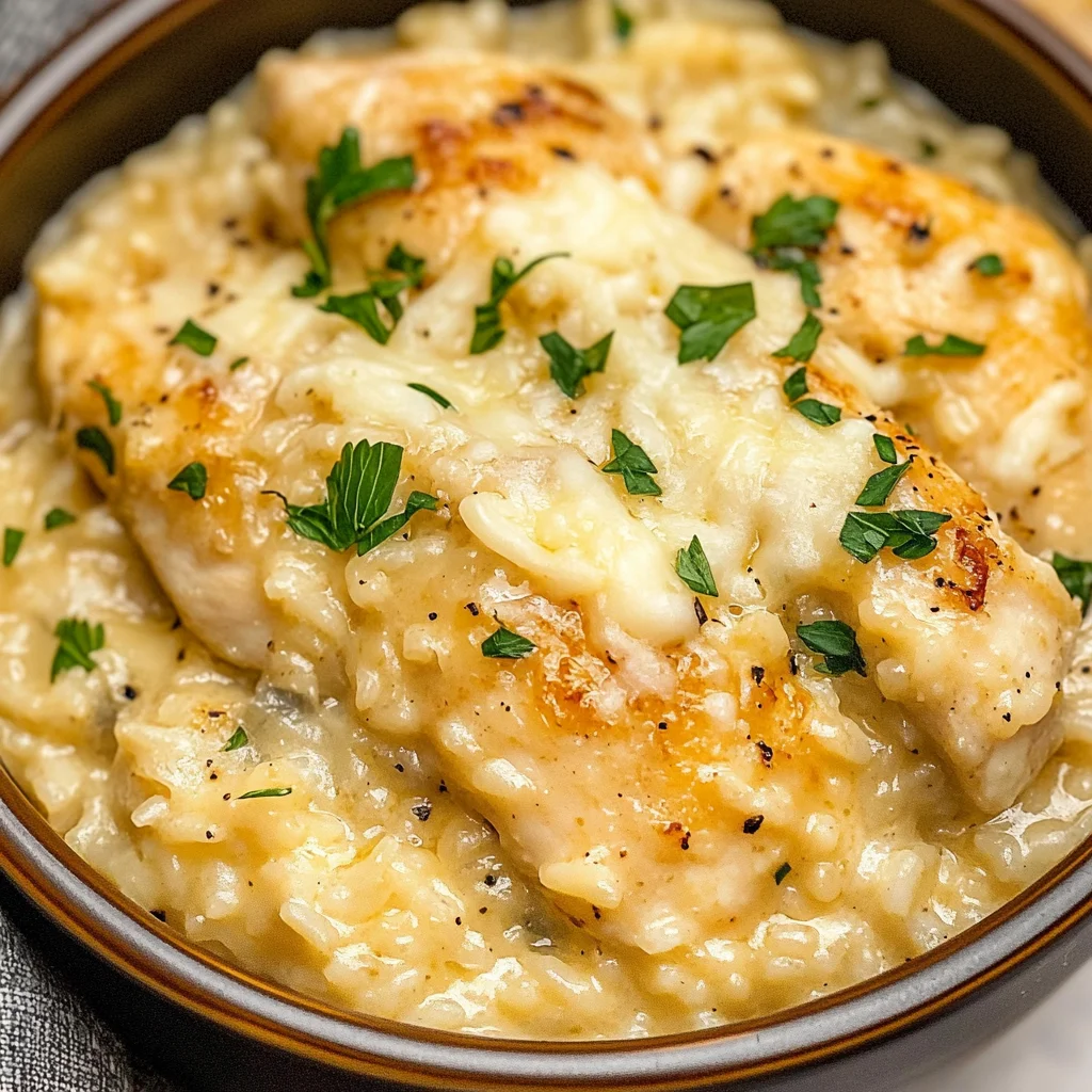 Instant Pot Cheesy Chicken and Rice