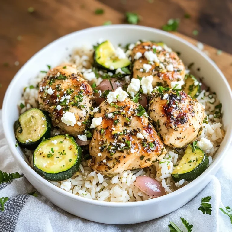 Instant Pot Greek Chicken and Rice