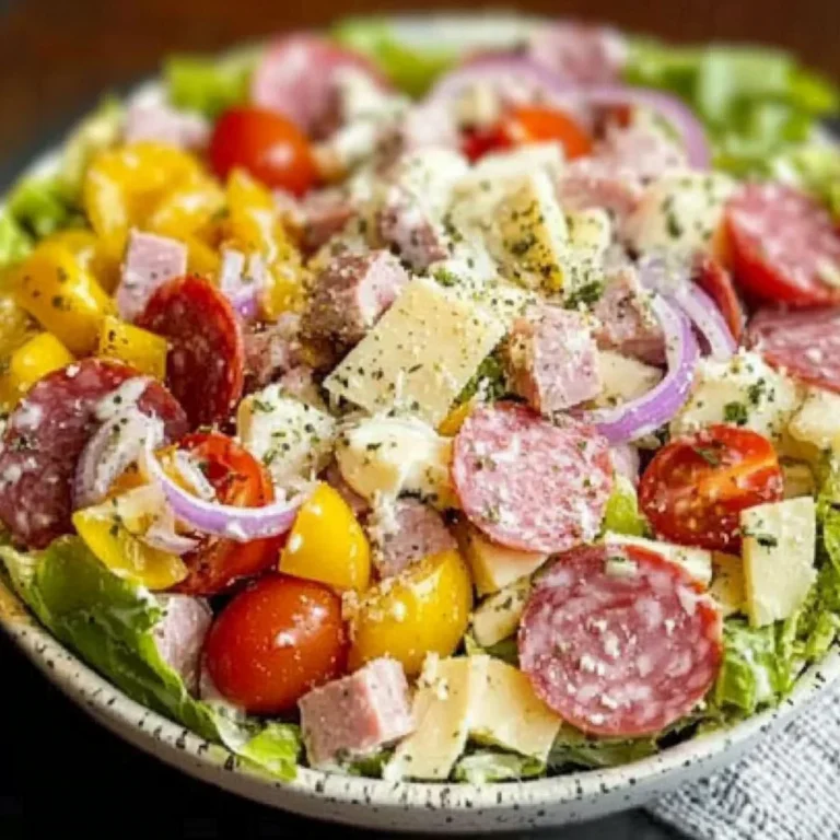 Italian Grinder Salad (Chopped Sub Salad)