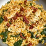 Marry Me Chicken Orzo {One Pot}
