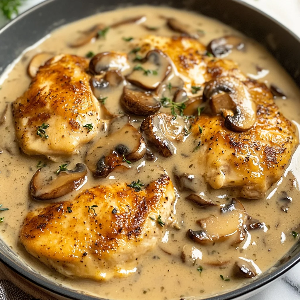 Mushroom Chicken