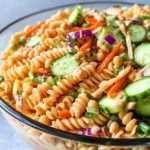 Protein Packed Thai Pasta Salad
