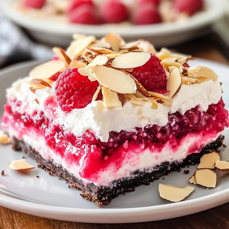 Raspberry Lasagna