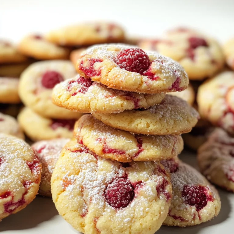 Raspberry Lemon Cookies Recipe