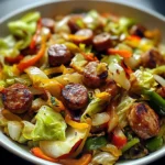Sausage And Cabbage Stir Fry