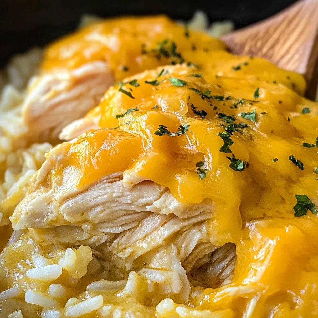 Slow Cooker Chicken and Rice Casserole