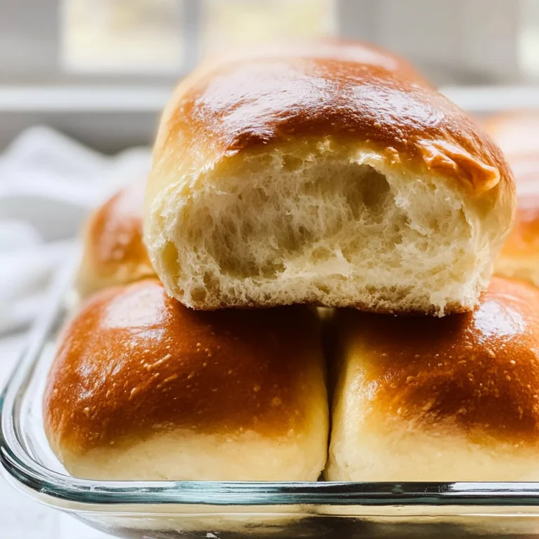 Soft Dinner Rolls Recipe
