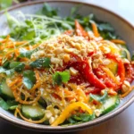 Spring Roll Salad with Spicy Ginger Dressing: An Incredible Ultimate Recipe