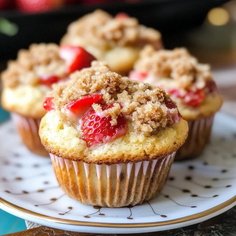 Strawberry Cheesecake Muffins