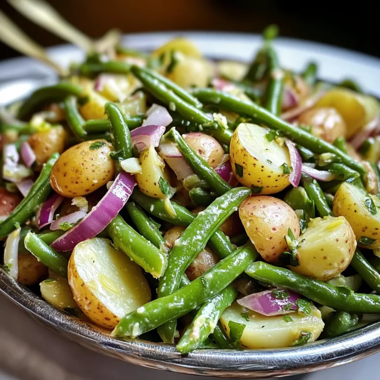 String Bean and Potato Salad