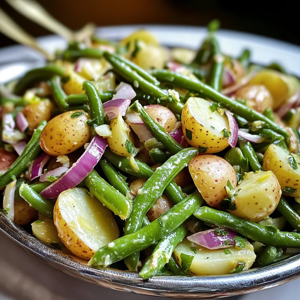 String Bean and Potato Salad