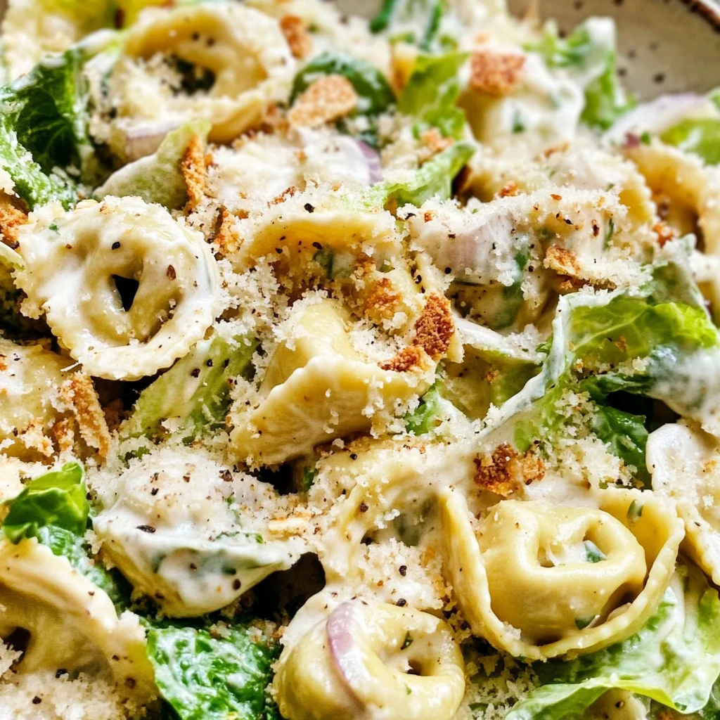 Summer MVP Tortellini Caesar Salad (25 Minutes)