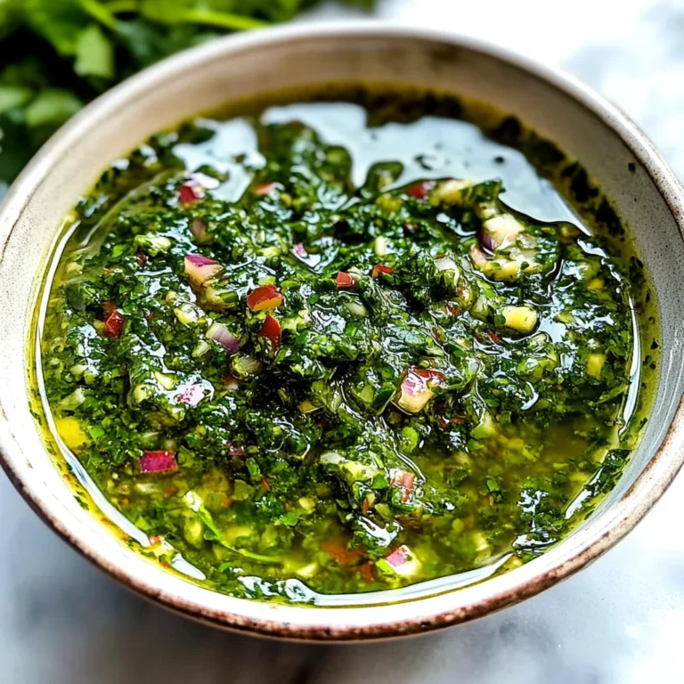 Chimichurri Sauce Recipe