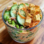 Creamy Asian Cucumber Salad Bowl Recipe