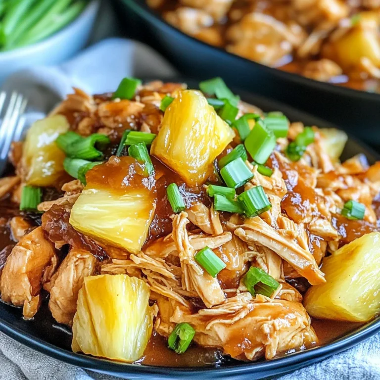 Crock Pot Pineapple Chicken