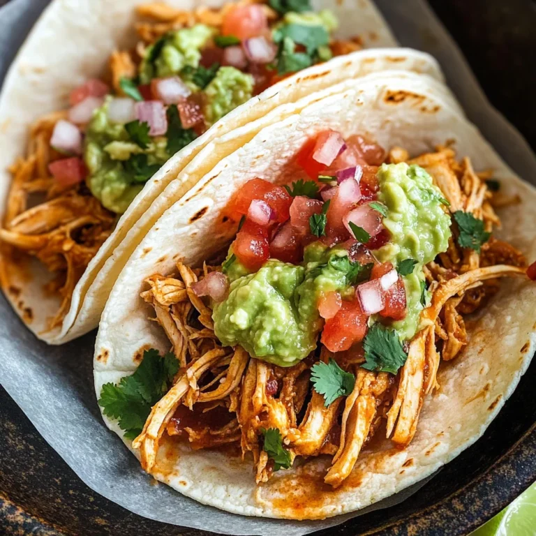 Crockpot Chicken Tacos