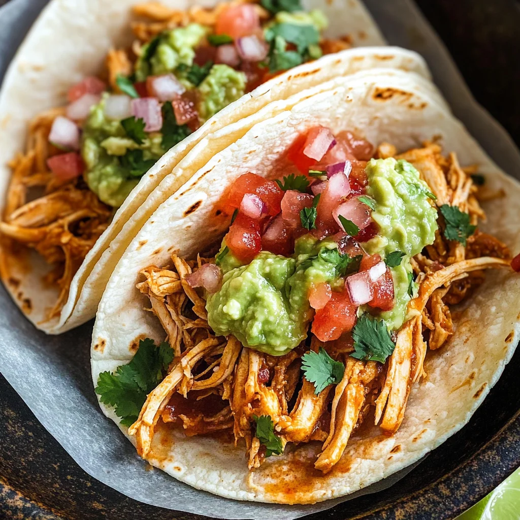 Crockpot Chicken Tacos