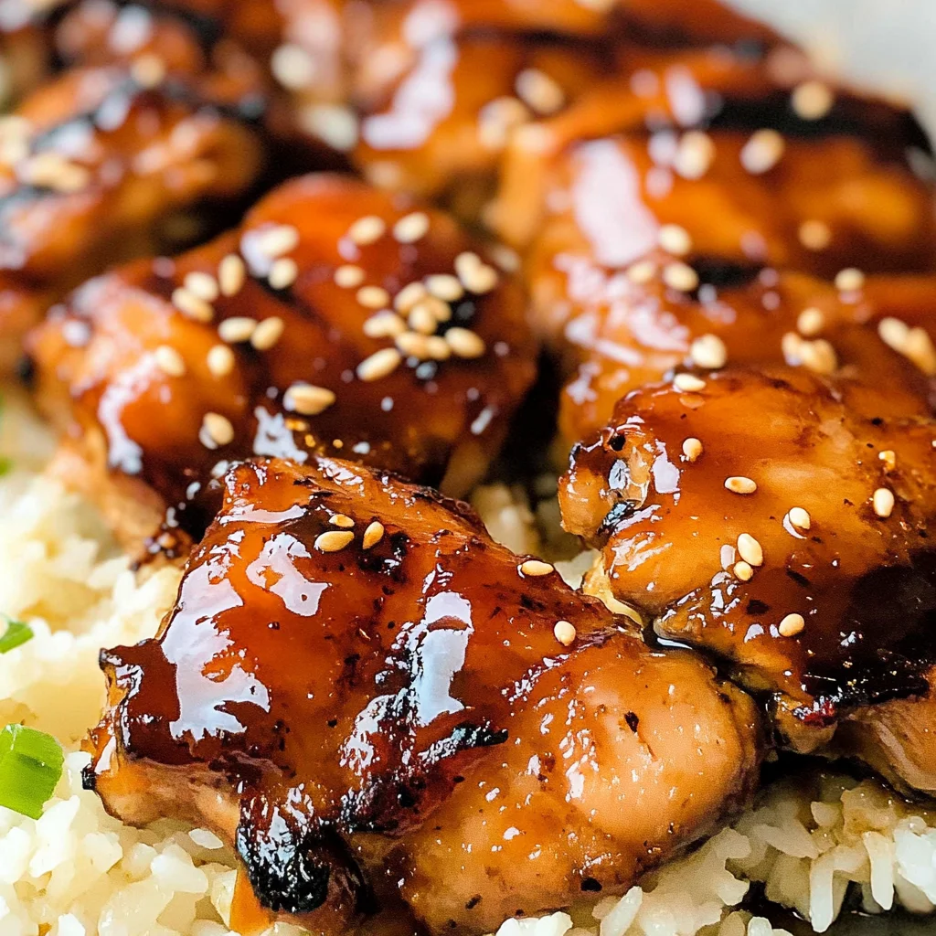 Easy Chicken Teriyaki with Marinade