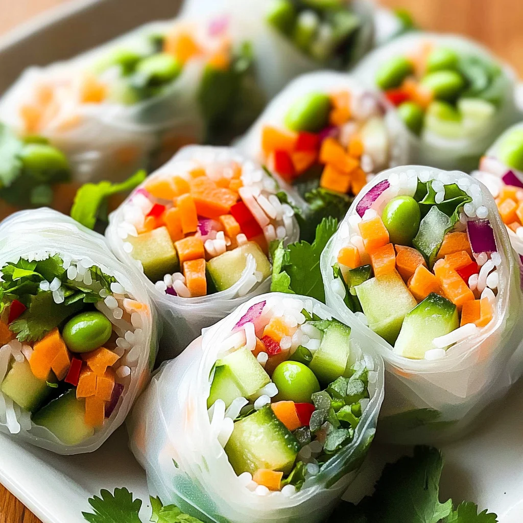 Fresh Spring Rolls Recipe