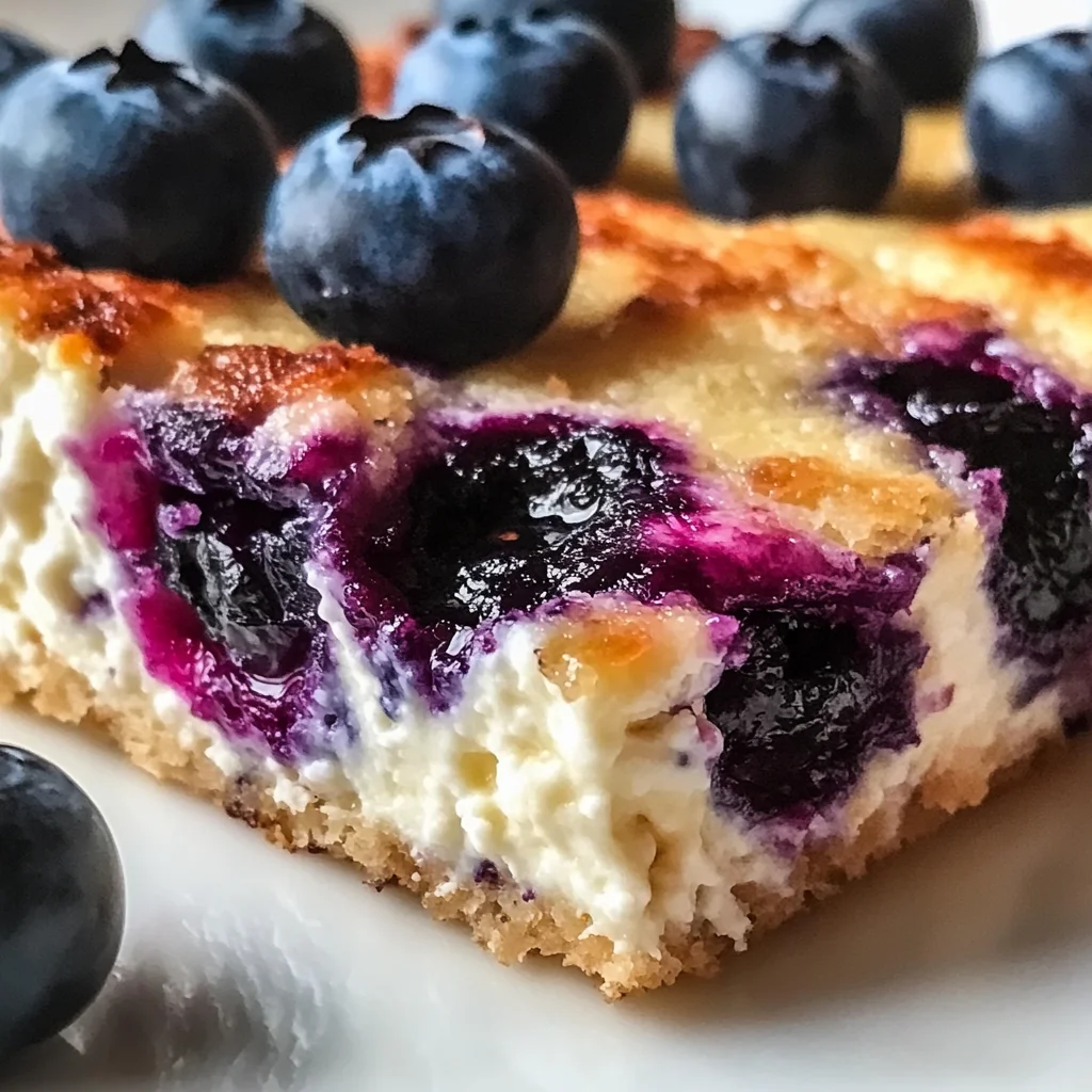 Nutritious Blueberry Cottage Cheese Breakfast Bake