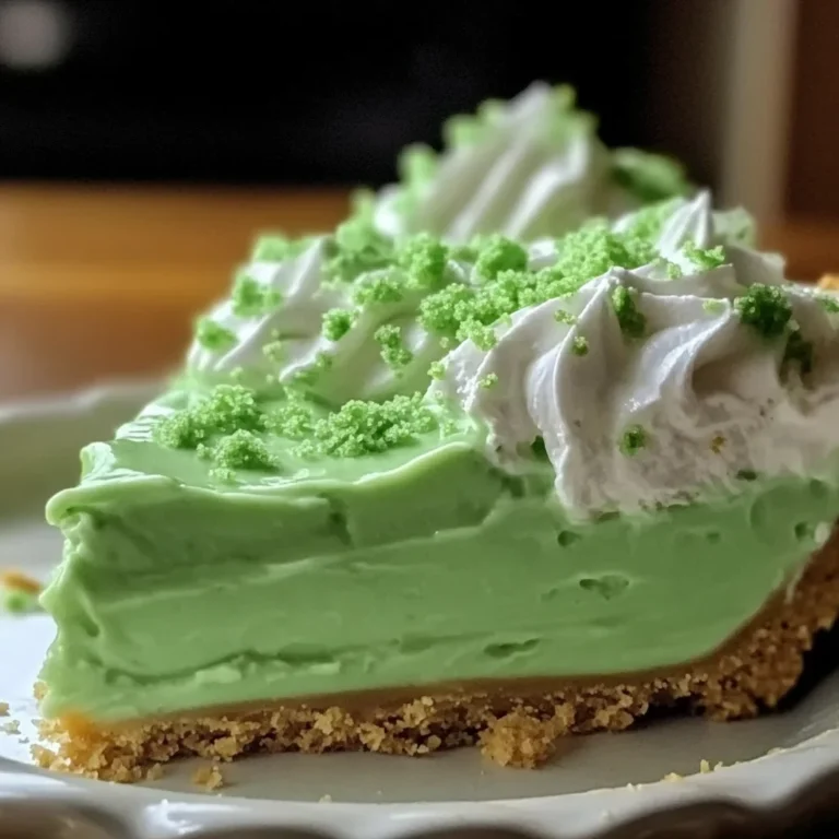 Shamrock Shake Pie