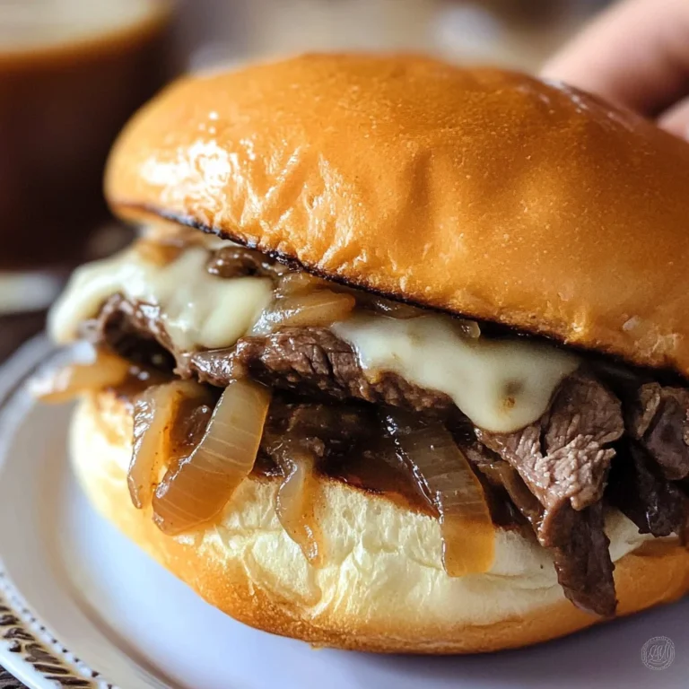 Slow Cooker French Dip Sandwiches