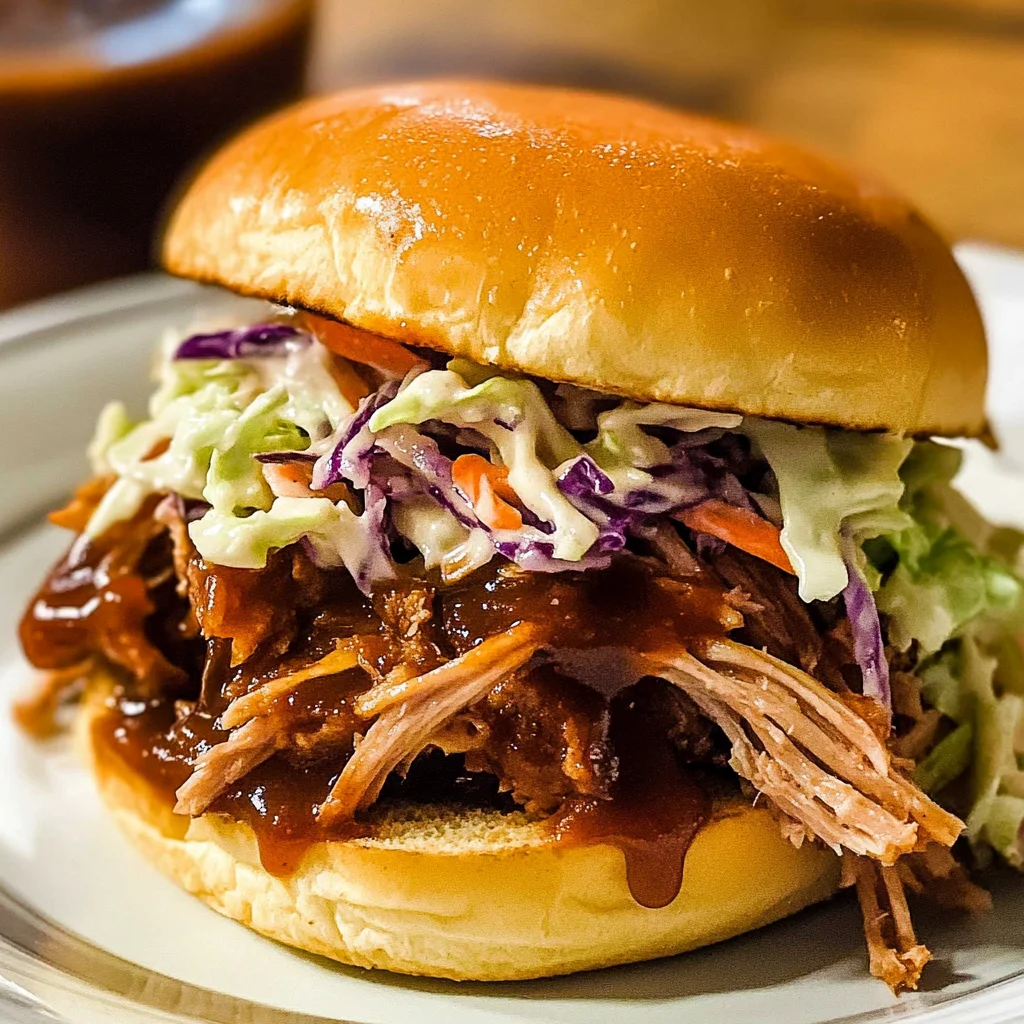 Slow Cooker Pulled Pork With Root Beer