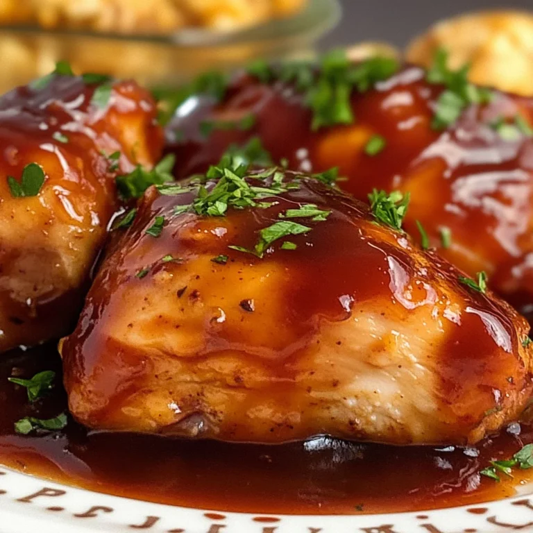 Sweet Baby Rays Crockpot Chicken