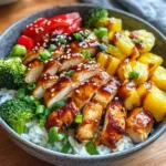 Tropical Teriyaki Chicken Rice Bowl: An Incredible Ultimate Recipe You Must Try