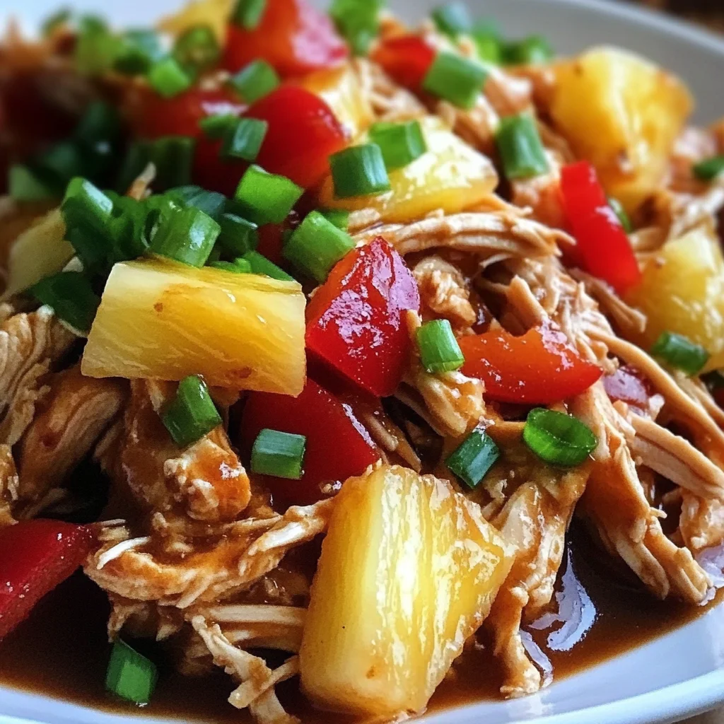 10-Minute Healthy Hawaiian Crockpot Chicken Recipe You Need
