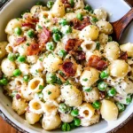 Bacon Pasta Salad with Peas