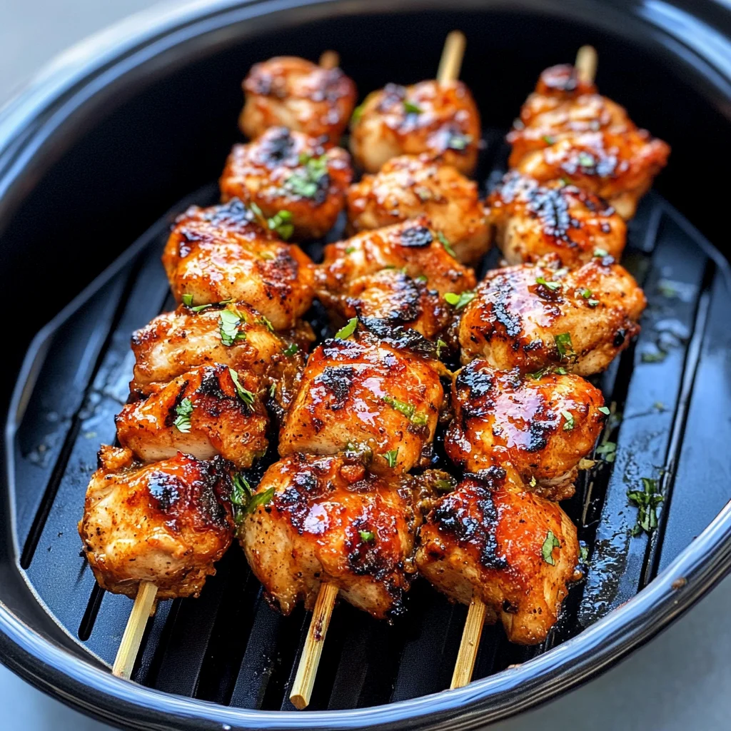 Bang Bang Chicken Skewers