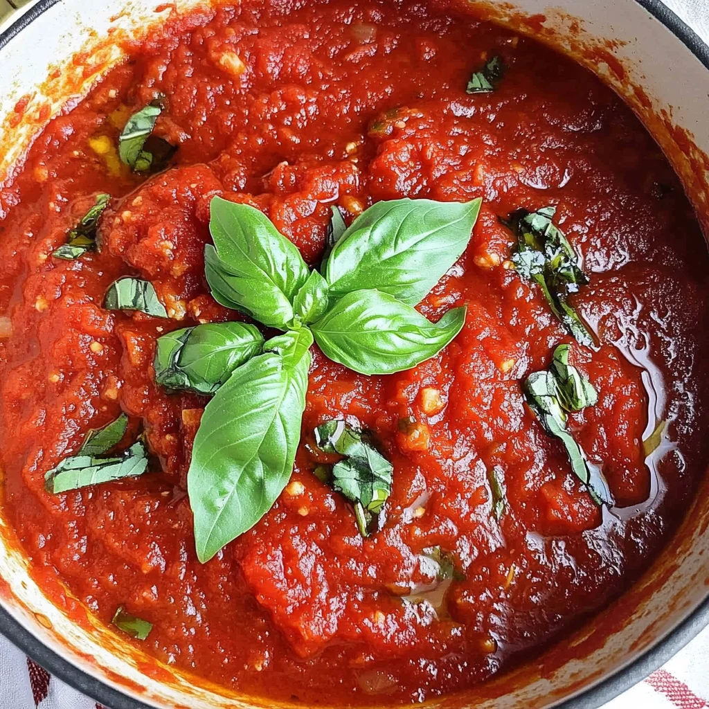 Best Italian Marinara Sauce Recipe