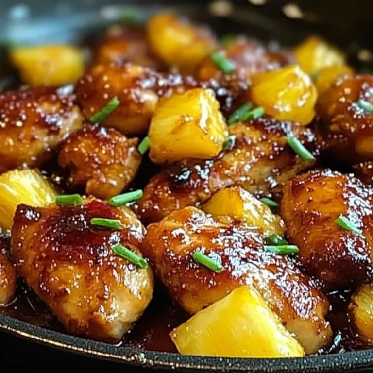 Brown Sugar Pineapple Chicken