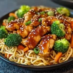 Chicken Teriyaki Noodles