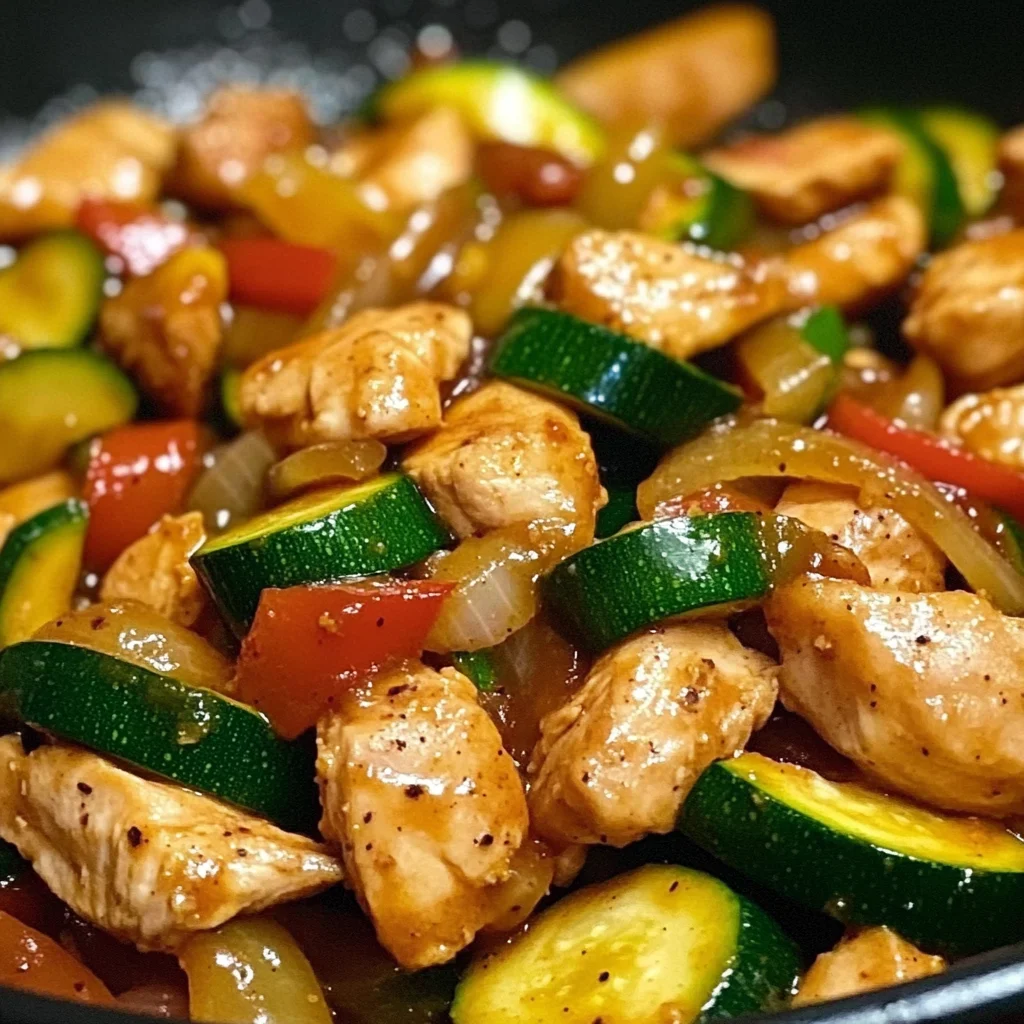 Chicken Zucchini Stir Fry – A Quick & Flavorful Dinner