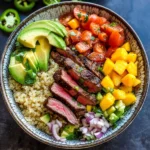 Easy Grilled Steak Burrito Bowls